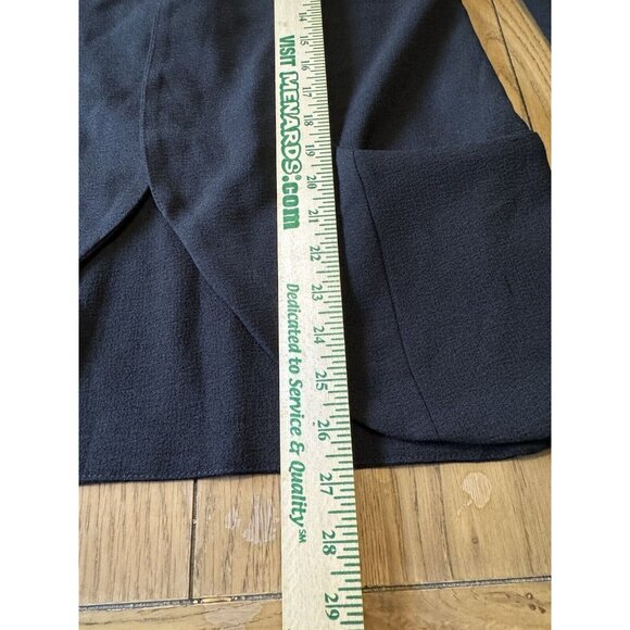 Bar III Womens Open-Front Blazer Jacket in Black Size Small Collarless Career - Picture 3 of 10